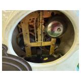 Antique Porcelain Mantel Clock Antique Porcelain Mantel Clock