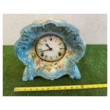 Antique Porcelain Mantel Clock Antique Porcelain Mantel Clock