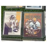 Football Cards - Brett Favre, Joe Montana, Randy Moss Football Cards - Brett Favre, Joe Montana, Randy Moss
