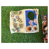 Mixed Lot - Trading Cards, Golf Cards, Pins & Decals Mixed Lot - Trading Cards, Golf Cards, Pins & Decals