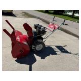 Snow Flite 8HP Snowblower with Tire Chains Snow Flite 8HP Snowblower with Tire Chains