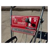 Snow Flite 8HP Snowblower with Tire Chains Snow Flite 8HP Snowblower with Tire Chains