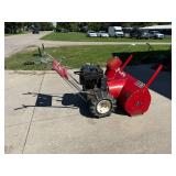 Snow Flite 8HP Snowblower with Tire Chains Snow Flite 8HP Snowblower with Tire Chains