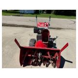 Snow Flite 8HP Snowblower with Tire Chains Snow Flite 8HP Snowblower with Tire Chains