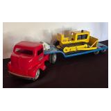 Tonka Cab Over Truck w/ No. 130 Carry-All Trailer