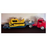 Tonka Cab Over Truck w/ No. 130 Carry-All Trailer