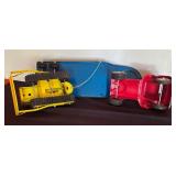 Tonka Cab Over Truck w/ No. 130 Carry-All Trailer