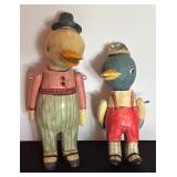 Frozen Charlottes Mr. Harvey and Little Pete Figurines