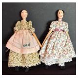 Pair of Vintage Hitty Dolls