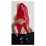 Two Scandinavian Christmas Gnomes / Nisse Dolls / Tomte Dolls