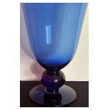 Beautiful Cobalt Blue Vase from Poland