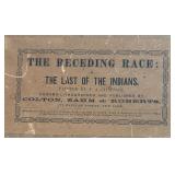 "The Receding Race: The Last of the Indians" Unframed Chromo-Lithograph Print by F.A. Chapman