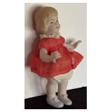 Vintage Bisque Porcelain Doll