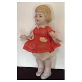 Vintage Bisque Porcelain Doll