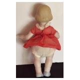 Vintage Bisque Porcelain Doll