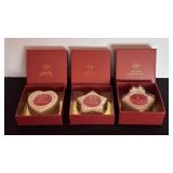 Set of Three New Lenox Yuletide Glowlites