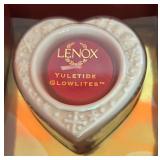 Set of Three New Lenox Yuletide Glowlites