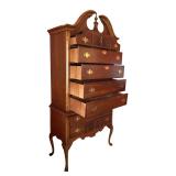 The American Craftsman by Stanley Highboy Chest of Drawers
