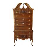 The American Craftsman by Stanley Highboy Chest of Drawers