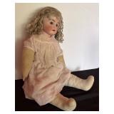 Vintage German C.F. Kling Porcelain Doll