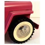 Vintage Tonka Toys 1962 Tonka Surry Pink Jeep with Canopy