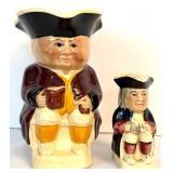 Vintage Woods & Sons Toby Jug No.2 and Philpot