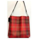 Coach 1941 Shoulder Bag / Coach Mollie Bucket Bag with Tartan Print