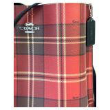 Coach 1941 Shoulder Bag / Coach Mollie Bucket Bag with Tartan Print