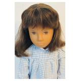 1969 Rare Vintage Sasha Side-Part Brunette Doll with Original Dress / "Sasha Brunette Part Party"