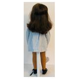 1969 Rare Vintage Sasha Side-Part Brunette Doll with Original Dress / "Sasha Brunette Part Party"