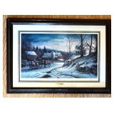 Terry Redlin "Coming Home" Framed Print with Certificate of Authenticity