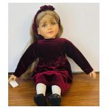 1998 My Twinn Doll in Velvet Dress
