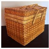 American Girl Bitty Baby Doll Suitcase and Basket