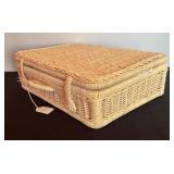 American Girl Bitty Baby Doll Suitcase and Basket