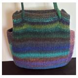 Lovely Coordinating Wool Handbag and Wallet
