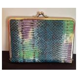 Lovely Coordinating Wool Handbag and Wallet