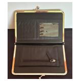 Lovely Coordinating Wool Handbag and Wallet