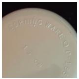 Nine Vintage Corning Ware Grab It Snack Sandwich Plates