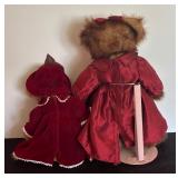 Two Plush Bearington Collection Bears