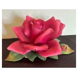 Roman Rose Flower Figurine