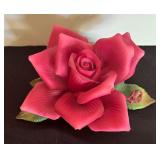 Roman Rose Flower Figurine