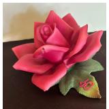 Roman Rose Flower Figurine