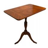 Vintage Burr Walnut Tilt Top Table