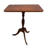 Vintage Burr Walnut Tilt Top Table
