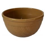 Grouping of Vintage Pottery Mixing Bowls and Faux Fruit