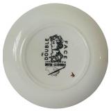 Variety of Vintage China Plates with Beautiful Colors