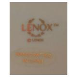 Lenox Heart Shaped Porcelain Bouquet of Roses Trinket Box