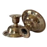 Vintage Style Metal Candlesticks