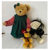 Three Vintage Bears including Two Boyd