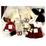 Amazing Variety of American Girl Garments / Clothing Including Jacket, Dresses, Shirts and More